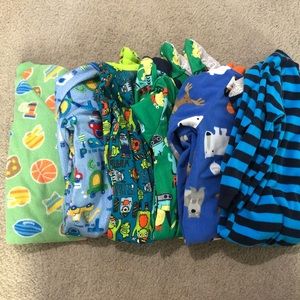 NWT Lot / Bundle of footie pajamas / onesies